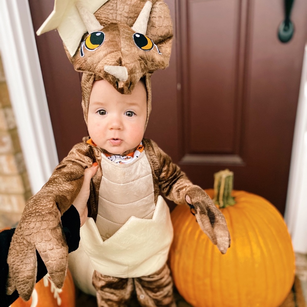 Absolutely adorable dinosaur Halloween costume